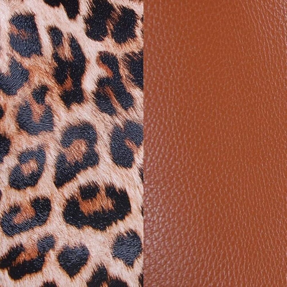 Humble Chic NY Reversible Leopard Tote Set + Crossbody EUC - Picture 7 of 15